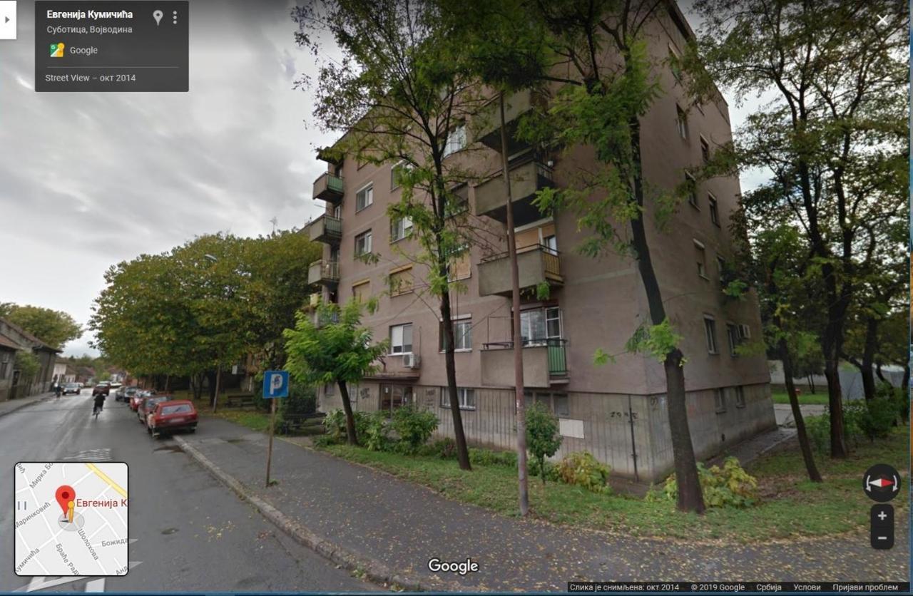 Tatjanina Garsonjera Apartman Szabadka Kültér fotó